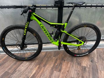 Used Cannondale Scalpel-Si Carbon 3 2017 2017 Mountainbike, Green — image 2 of 8
