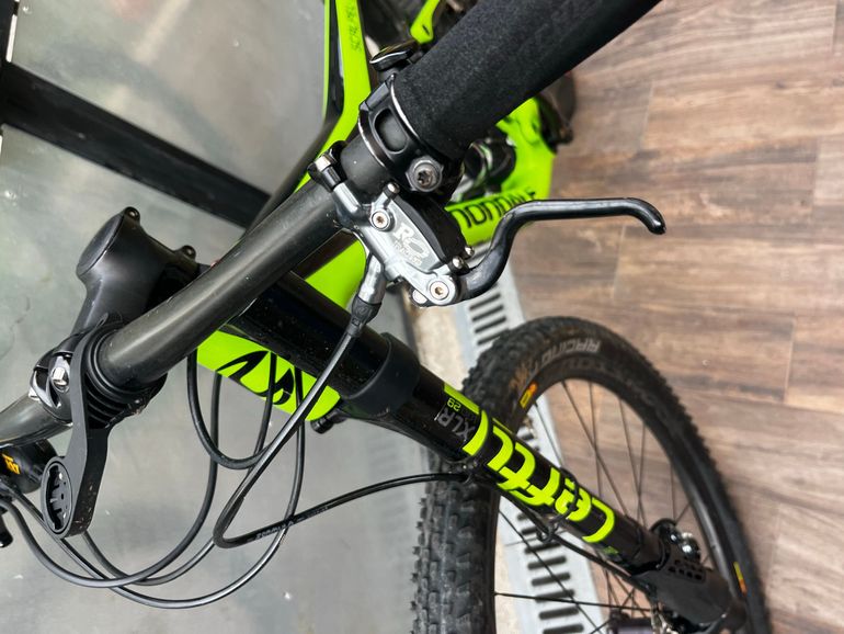 Used Cannondale Scalpel-Si Carbon 3 2017 2017 Mountainbike, Green — image 6 of 8