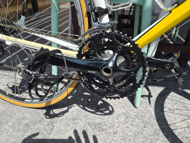 Used DECATHLON Custom Campagnolo Mirage 2009 Road & Gravel, White — image 2 of 6