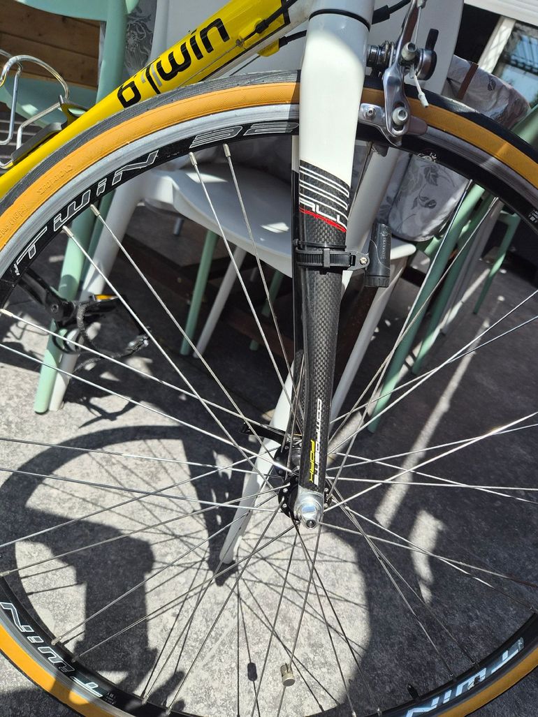 Used DECATHLON Custom Campagnolo Mirage 2009 Road & Gravel, White — image 5 of 6