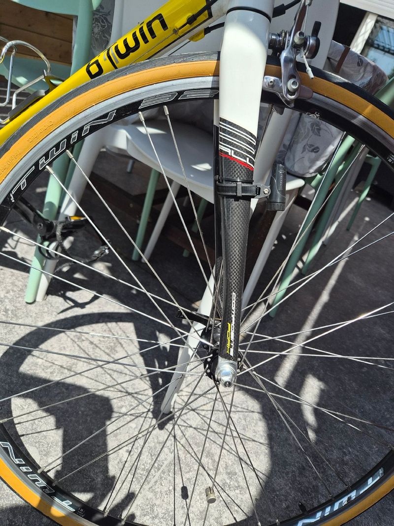 Used DECATHLON Custom Campagnolo Mirage 2009 Road & Gravel, White — image 5 of 6