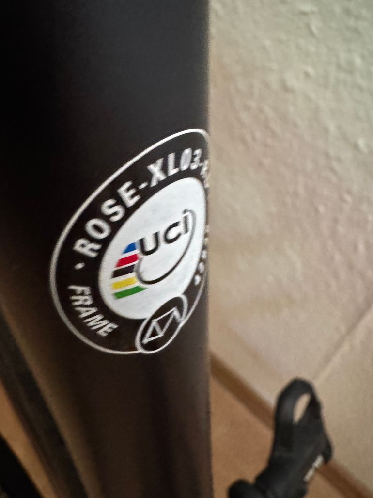 Used Rose XLITE 06 Ultegra Di2 2022 2022 Road & Gravel, Black — image 11 of 11