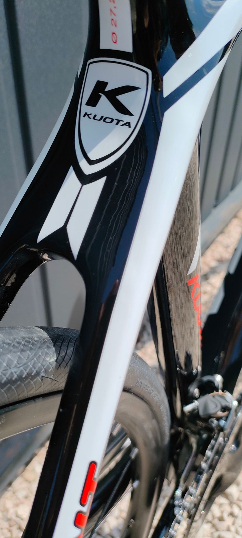 Kuota Kobalt Shimano Ultegra 2x11 2023 Road & Gravel de segunda mano, Negro — imagen 8 de 10
