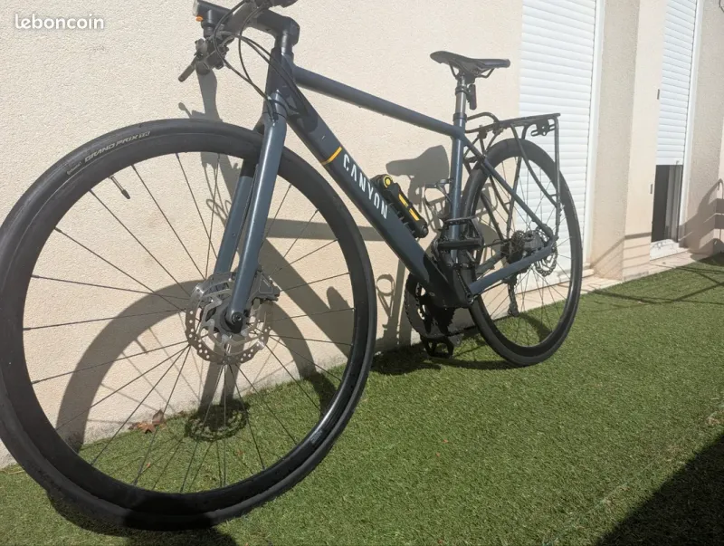 Used Canyon Roadlite 7 2021 2021 Urban, Light Gray — image 2 of 14