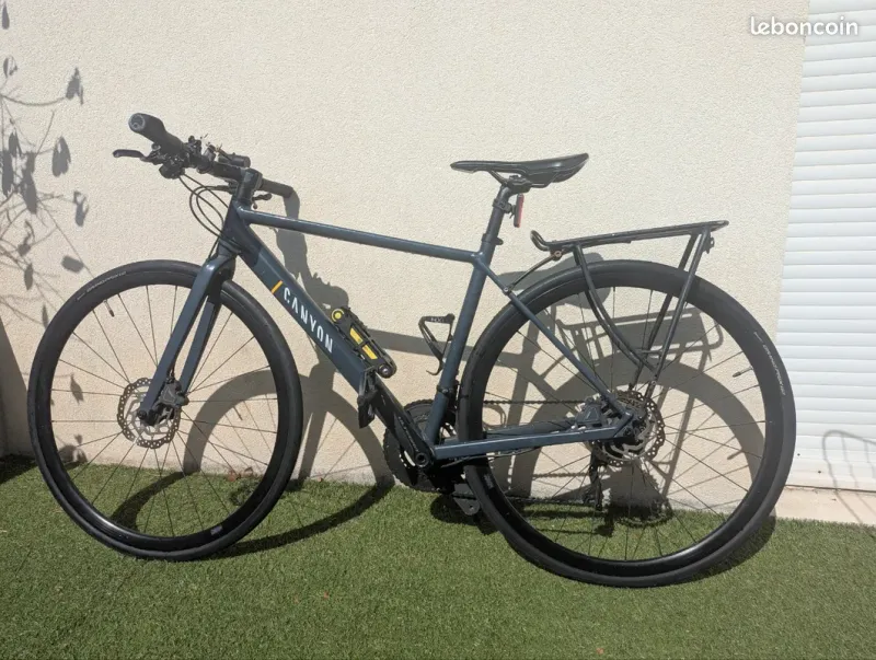 Used Canyon Roadlite 7 2021 2021 Urban, Light Gray — image 4 of 14
