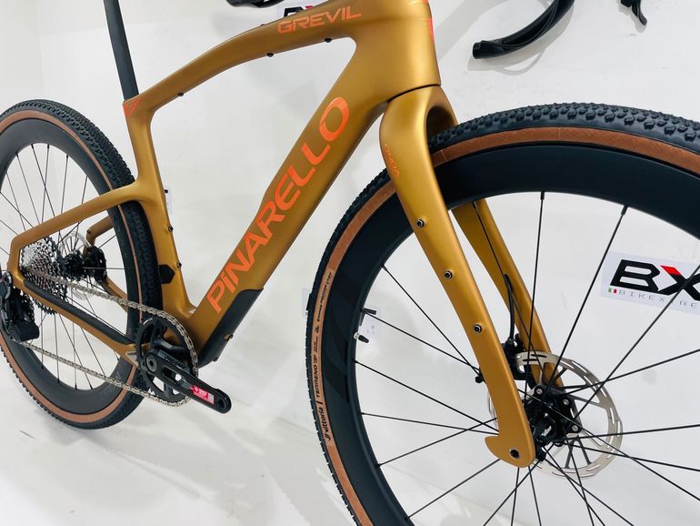 Used Pinarello GREVIL F5 SRAM RIVAL XPLR AXS 2026 2026 Road & Gravel, Orange — image 4 of 6