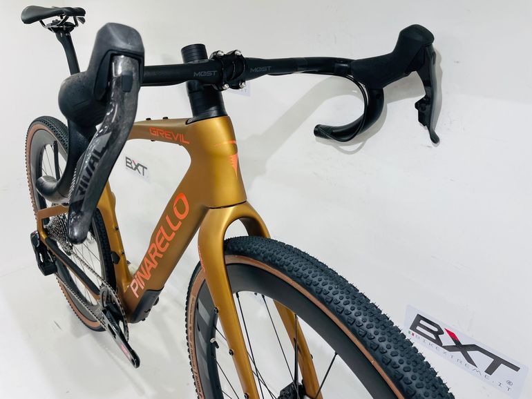 Used Pinarello GREVIL F5 SRAM RIVAL XPLR AXS 2026 2026 Road & Gravel, Orange — image 3 of 6