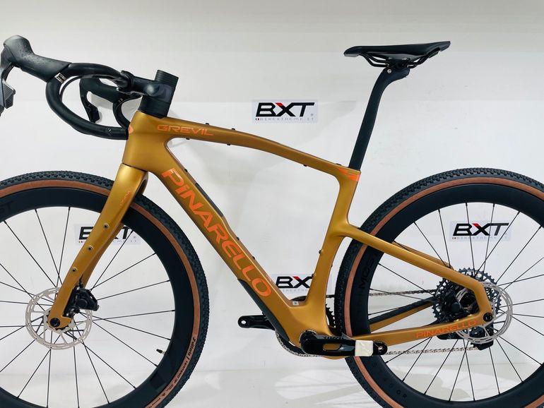 Used Pinarello GREVIL F5 SRAM RIVAL XPLR AXS 2026 2026 Road & Gravel, Orange — image 5 of 6