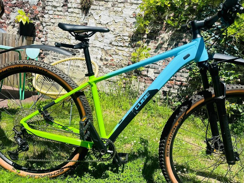 Used CUBE REACTION PRO 2021 2021 Mountainbike, Blue, 27.5, 29 — image 4 of 21