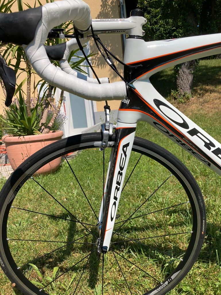 Gebrauchtes Orbea Orca 2013 Road & Gravel, Weiß — Bild 3 von 10
