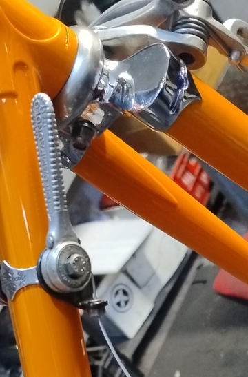 Gebrauchtes Bartali Custom Campagnolo Record 1967 Road & Gravel, Orange — Bild 12 von 14