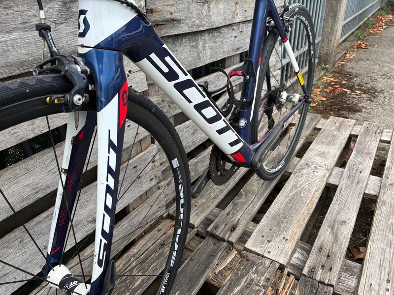 Used Scott Foil 10 2017 2017 Road & Gravel, Blue — image 1 of 10