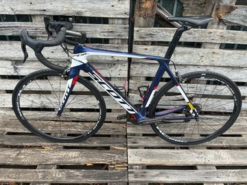 Used Scott Foil 10 2017 2017 Road & Gravel, Blue — image 3 of 10