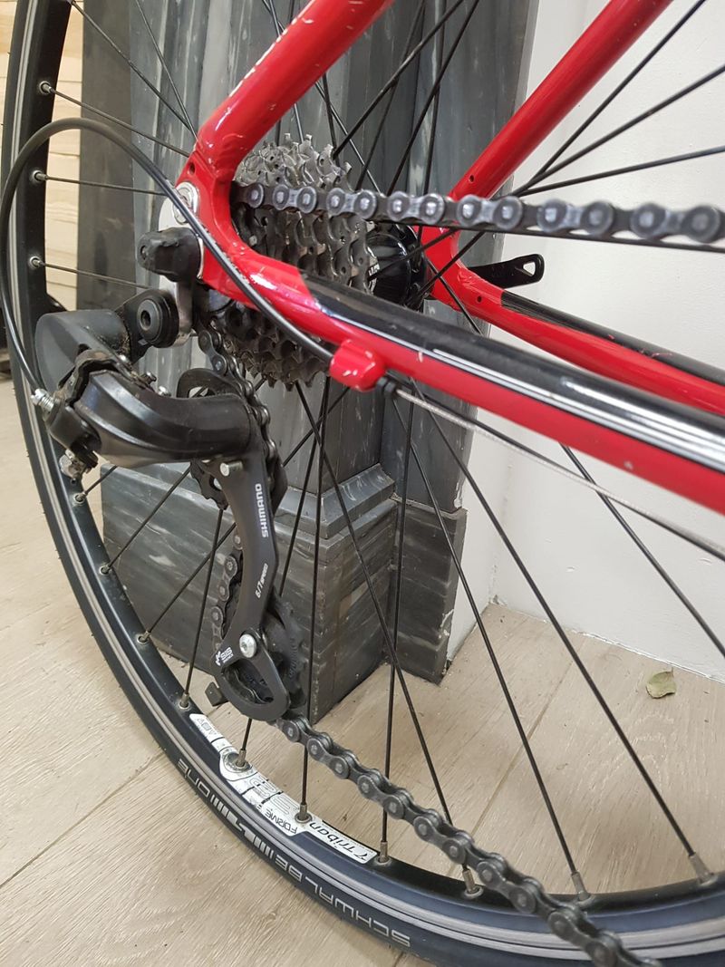 B’TWIN Triban 3 2010 Road & Gravel de segunda mano, Rojo — imagen 3 de 5