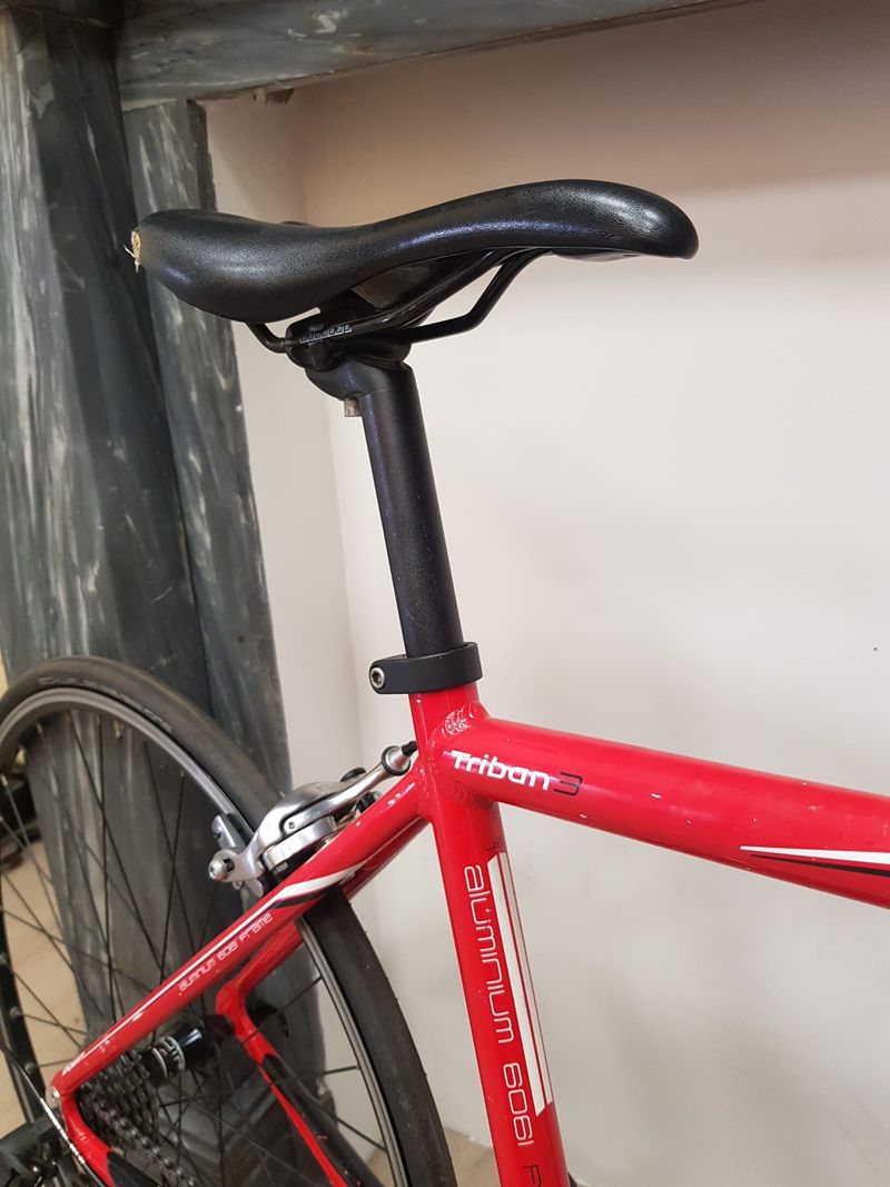 B’TWIN Triban 3 2010 Road & Gravel de segunda mano, Rojo — imagen 5 de 5