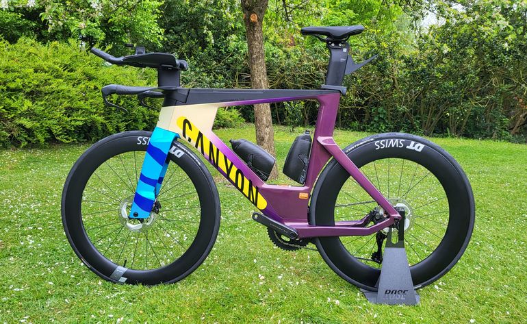 Canyon Speedmax CF SLX Hawaii LTD 2023 2023 Road & Gravel de segunda mano, Morado — imagen 5 de 7