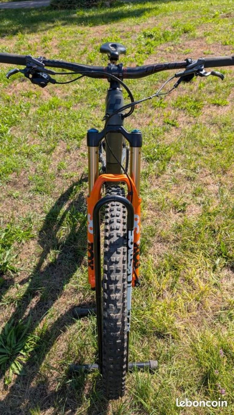 Used CUBE STEREO 140 HPC TM 27.5 2020 2020 Mountainbike, Black, 27.5 — image 6 of 7
