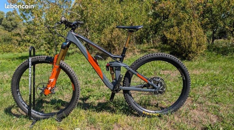 Used CUBE STEREO 140 HPC TM 27.5 2020 2020 Mountainbike, Black, 27.5 — image 2 of 7