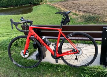 Used Canyon Endurace CF SL Disc 8.0 2020 2020 Road & Gravel, Red — image 3 of 3