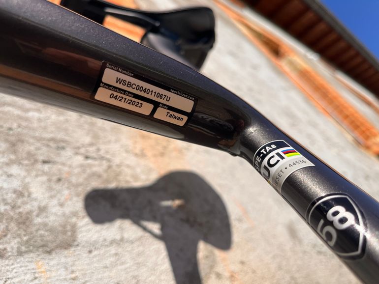 Tweedehands Specialized Tarmac SL8 Expert 2024 2024 Road & Gravel — afbeelding 9 van 10