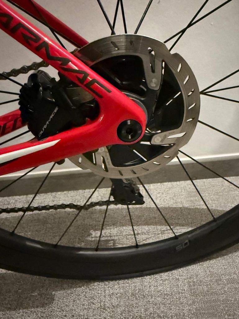 Used Specialized Men's S-Works Tarmac Disc 2019 2019 Road & Gravel, Red — image 6 of 7
