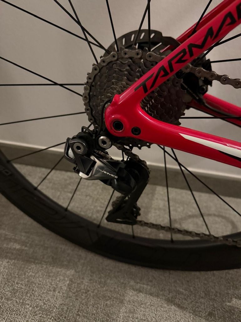 Used Specialized Men's S-Works Tarmac Disc 2019 2019 Road & Gravel, Red — image 4 of 7