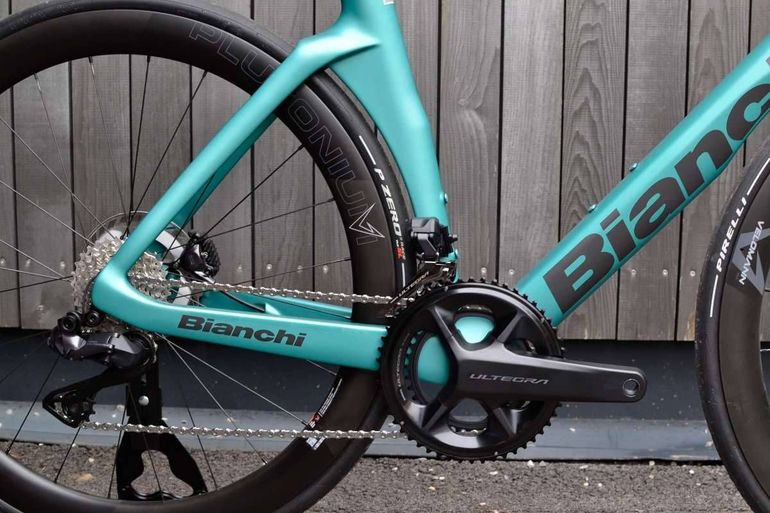 Used Bianchi Oltre PRO SRAM FORCE ETAP AXS 2025 2025 Road & Gravel, Green — image 4 of 4