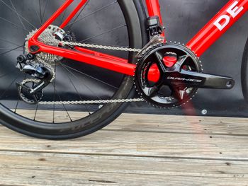 Used De Rosa Merak Shimano Dura Ace Di2 2021 Road & Gravel, Red — image 3 of 6