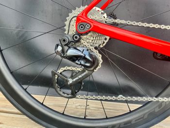 Used De Rosa Merak Shimano Dura Ace Di2 2021 Road & Gravel, Red — image 4 of 6