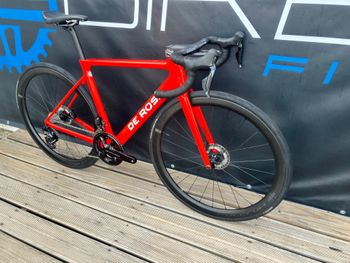 Used De Rosa Merak Shimano Dura Ace Di2 2021 Road & Gravel, Red — image 6 of 6