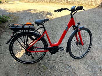 Lapierre OVERVOLT URBAN 400 RED 47 2018 Urban de segunda mano, Naranja — imagen 3 de 4