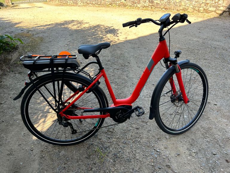 Lapierre OVERVOLT URBAN 400 RED 47 2018 Urban de segunda mano, Naranja — imagen 3 de 4