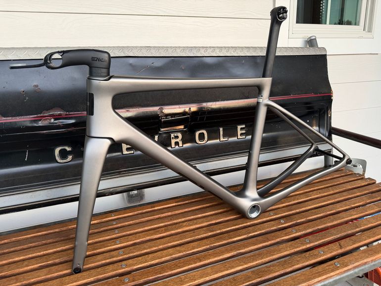Used Enve Melee 2024 Frameset 2024 Road & Gravel, Light Gray — image 4 of 7