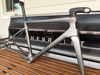 Used Enve Melee 2024 Frameset 2024 Road & Gravel, Light Gray — image 2 of 7
