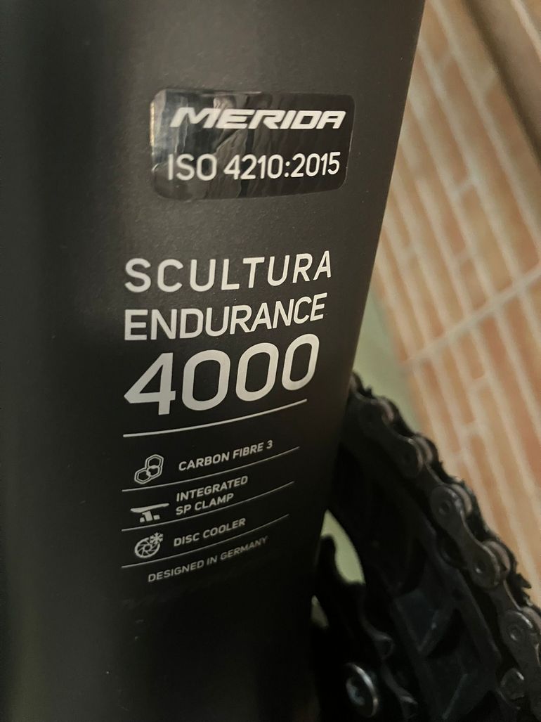 Merida SCULTURA ENDURANCE 4000 2024 2024 Road & Gravel d'occasion — image 6 sur 6