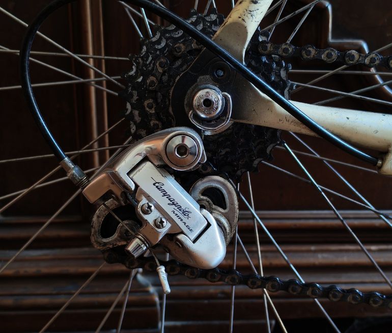 Used Colnago Dream Campagnolo Veloce 2000 Road & Gravel, Light Gray — image 3 of 11
