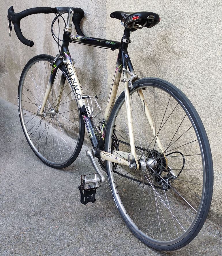 Used Colnago Dream Campagnolo Veloce 2000 Road & Gravel, Light Gray — image 5 of 11