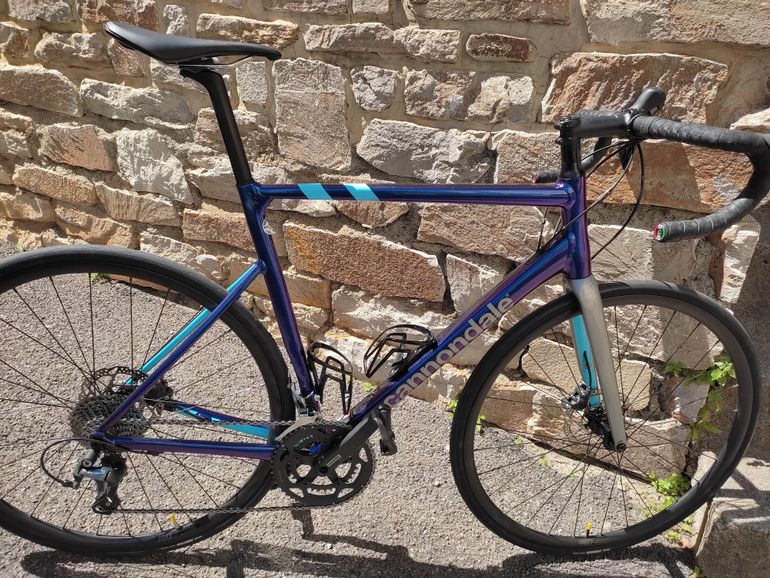 Used Cannondale CAAD13 Disc Tiagra 2024 2024 Road & Gravel, Blue — image 1 of 6