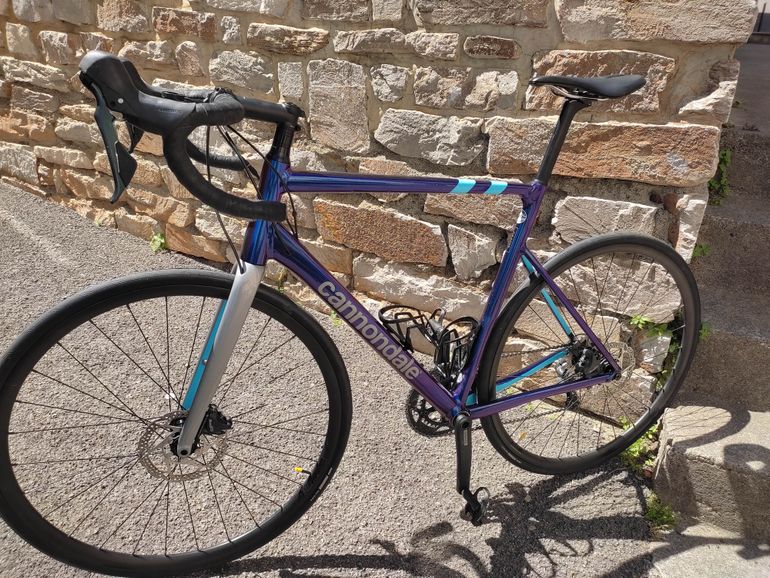 Used Cannondale CAAD13 Disc Tiagra 2024 2024 Road & Gravel, Blue — image 4 of 6