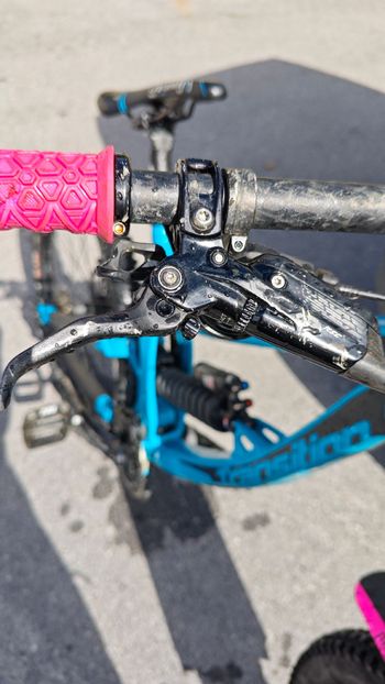 Gebrauchtes Transition Tr500 Shimano Saint 2016 Mountainbike, Blau — Bild 4 von 10