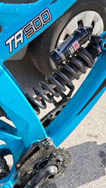 Gebrauchtes Transition Tr500 Shimano Saint 2016 Mountainbike, Blau — Bild 9 von 10
