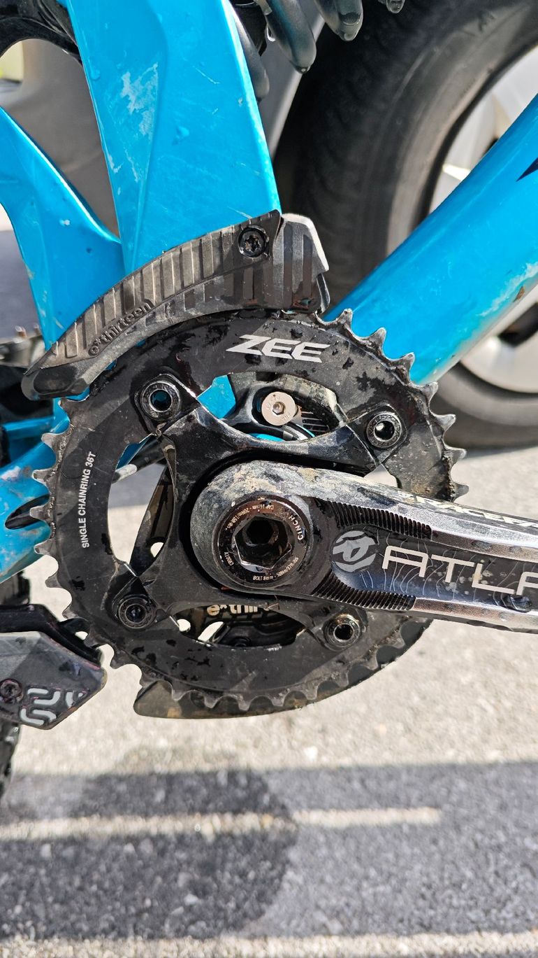 Gebrauchtes Transition Tr500 Shimano Saint 2016 Mountainbike, Blau — Bild 10 von 10
