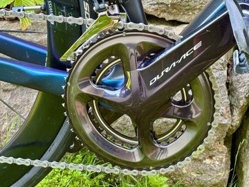 Used Basso Diamante Shimano Dura Ace Di2 2022 Road & Gravel, Blue — image 10 of 11