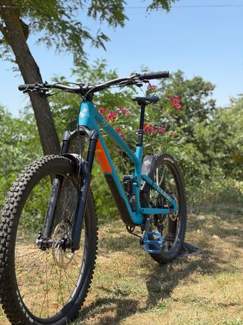 Used CUBE STEREO ONE55 C:62, SLX 29 2025 2025 Mountainbike, Blue, 29 — image 2 of 6