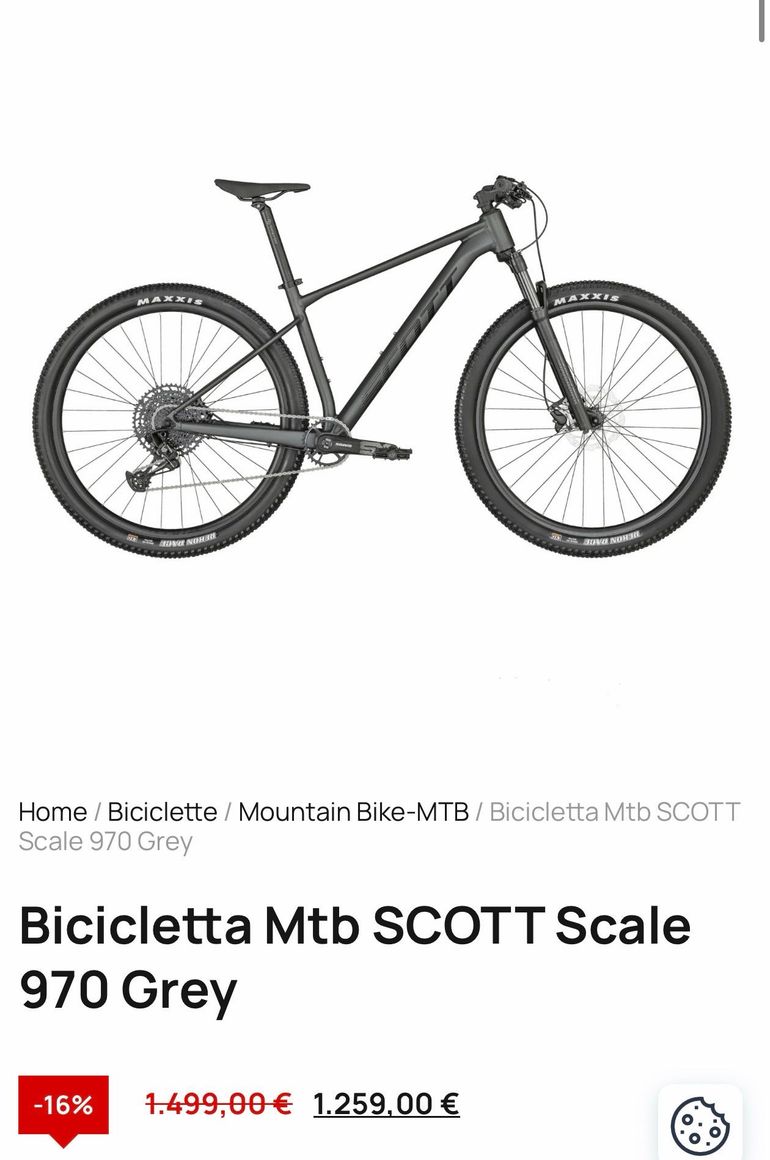 Brugt Scott Scale 970 2024 2024 Mountainbike — billede 1 af 3