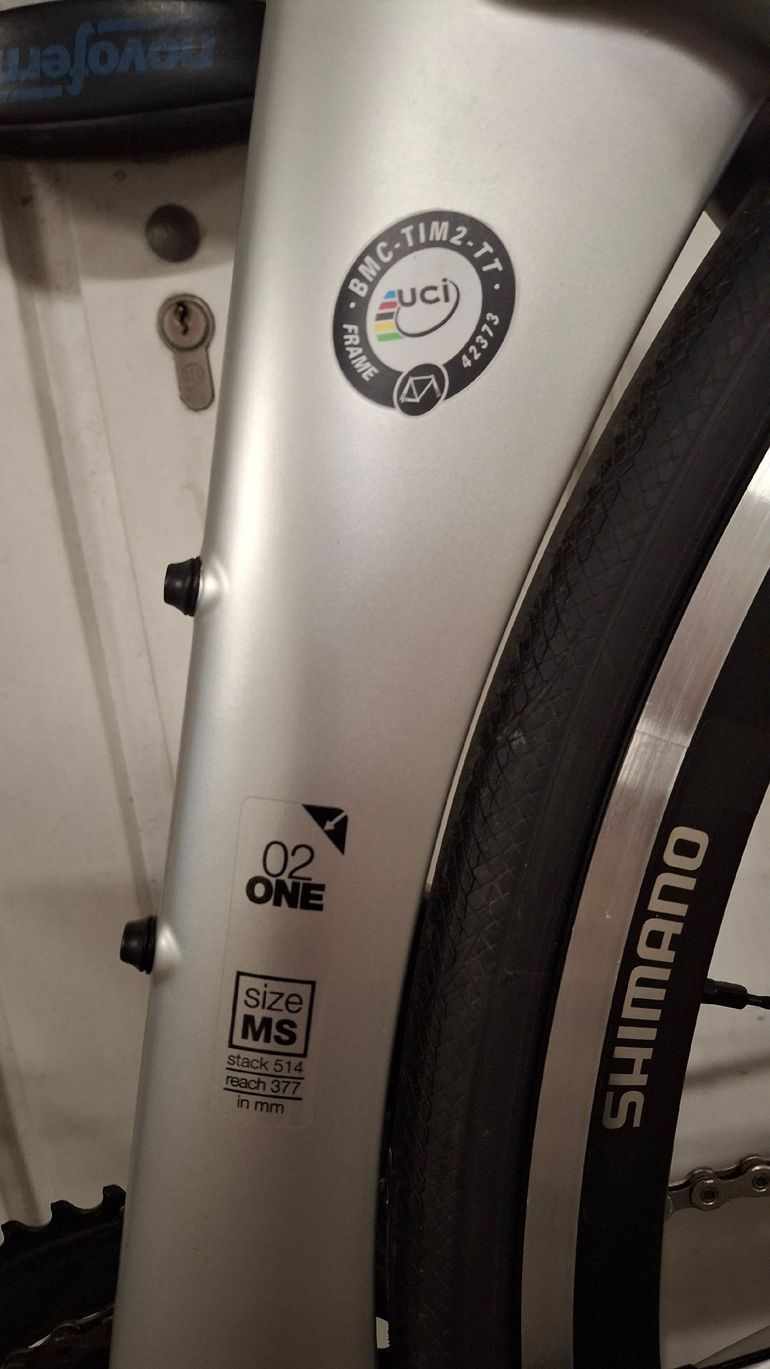 Used BMC Timemachine 02 ONE 2020 2020 Road & Gravel, Light Gray — image 12 of 16