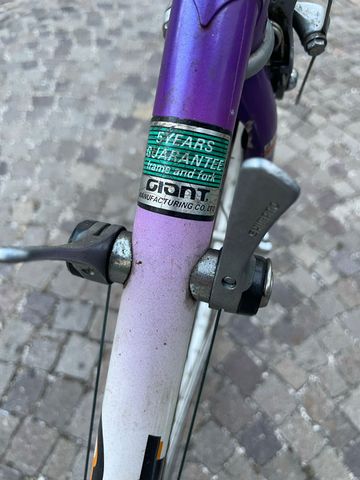 Used Giant Peloton Shimano Exage 1991 Road & Gravel, Purple — image 7 of 14