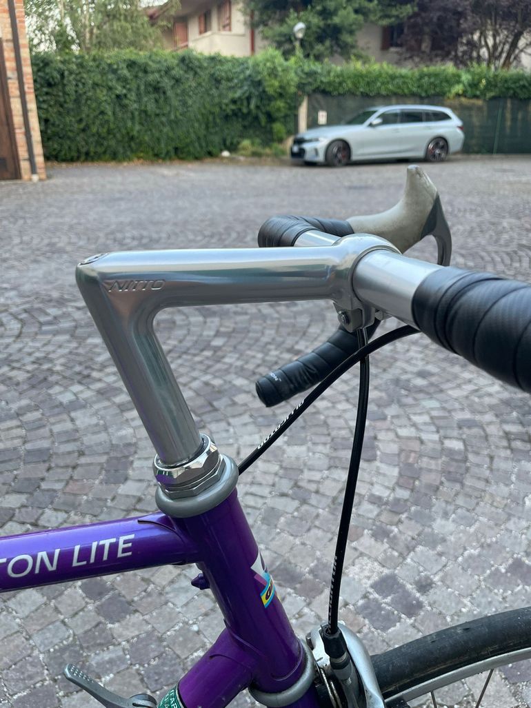 Used Giant Peloton Shimano Exage 1991 Road & Gravel, Purple — image 8 of 14