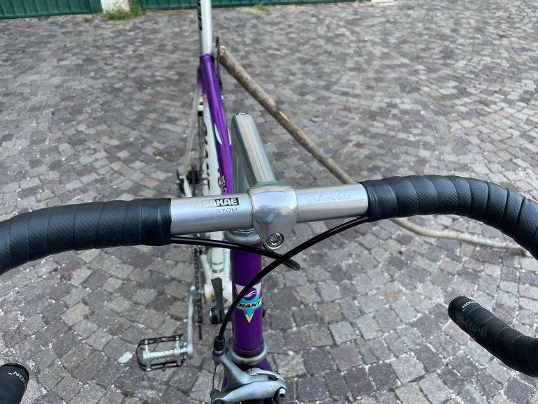 Used Giant Peloton Shimano Exage 1991 Road & Gravel, Purple — image 11 of 14