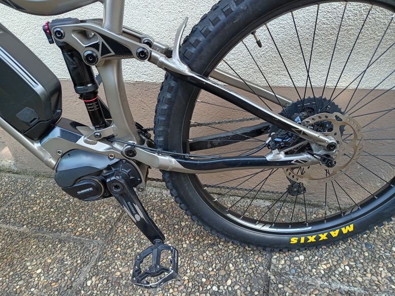 Used Merida eONE-SIXTY 800 2018 2018 Mountainbike, Light Gray, 27.5 — image 6 of 7